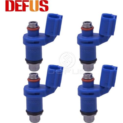 4X Blue New Bico Fuel Injector Motorcycle Injection Nozzle Flow 160CC/MIN 10 Holes Replacement Injectors System Motor Spare Part