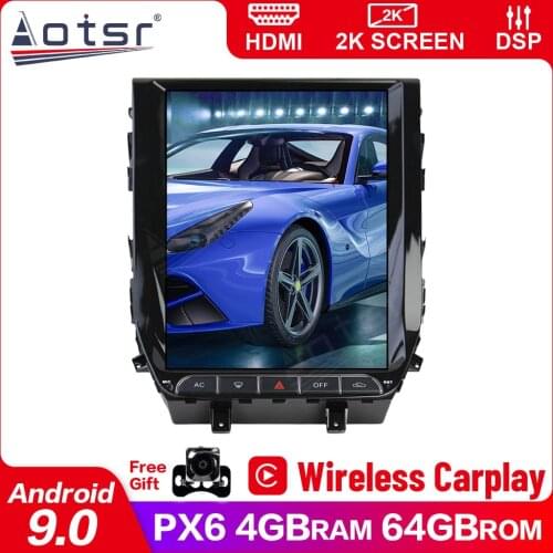 For Toyota Land Cruiser 2016-2017 Android 9.0 PX6 car player GPS multimedia Auto Radio car navigator stereo receiver Head unit