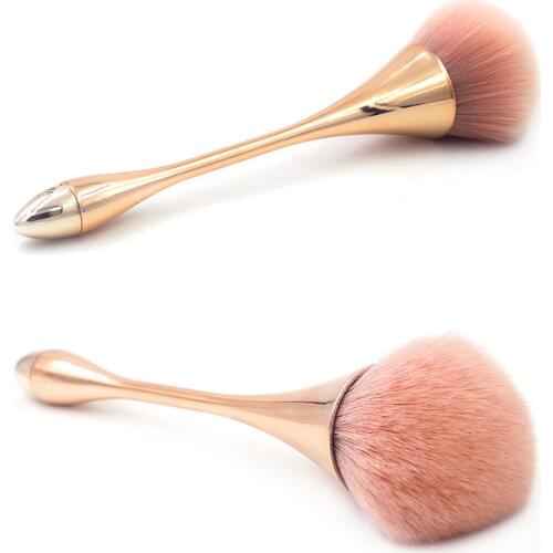 1 Pcs Big Size Foundation Powder Blush Brush Professional Makeup Brush Tool Cosmetic Soft Smooth Brushs High Quality