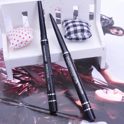 Black Automatic Rotating Ladies Long-lasting Eyeliner For Beauty Not Sweatproof Blooming Makeup and Quality Waterproof Eyel M6T9