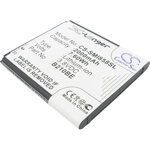 CS 2000mAh / 7.60Wh battery for Samsung Galaxy Core Advance,GT-i8580,SHW-M570,SHW-M570K,M570S B210BC,B210BE,B210BU