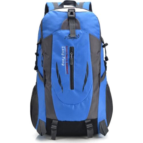 New Men Oxford Travel Backpack Large Capacity Camping Casual Backpack 15-inch Laptop Backpack Women Outdoor Hiking Bag