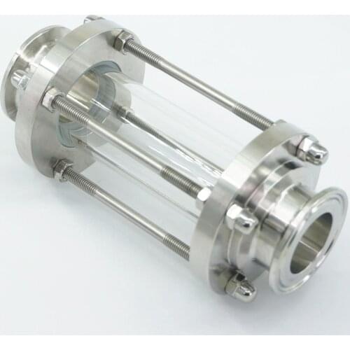 32mm 304 Stainless Steel Sanitary Fitting Tri Clamp type Flow Sight Glass