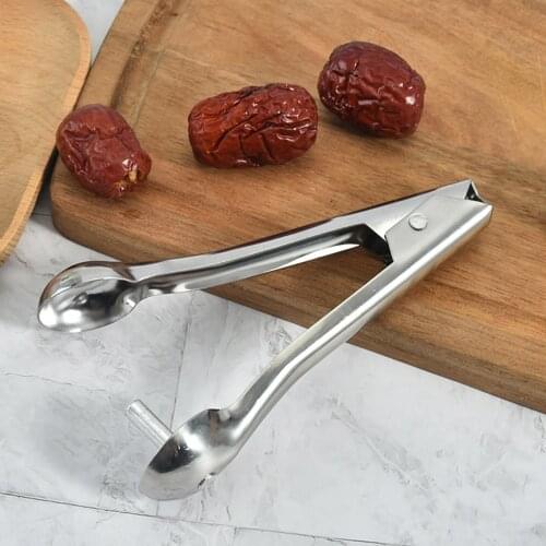 Fruit Olive Pitted Cherry Tool Seed Handheld Stainless Steel Stoner Removal Squeeze Tools Kitchen Remover Kit Machine Gadget