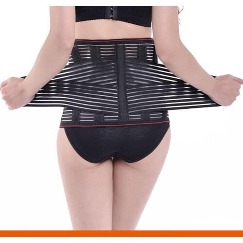 Waist Support Lumbar Corset Belt Back Braces Breathable Treatment of Disc Herniation Lumber Muscle Strain