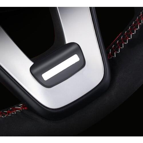 For Mercedes AMG Letter Steering Wheel Logo Trim Sticker Car Styling Accessories For W202 W203 W204 W205 W206 W210 W212 W213 GLC