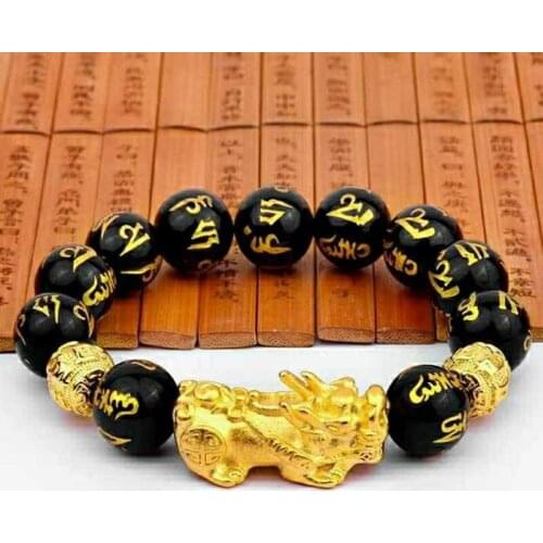 PIXIU Bracelet for Women Men Wealth Buddhism Bracelet Bring Lucky Brave Wealth Feng Shui Bracelets Lucky Amulet Jewelry