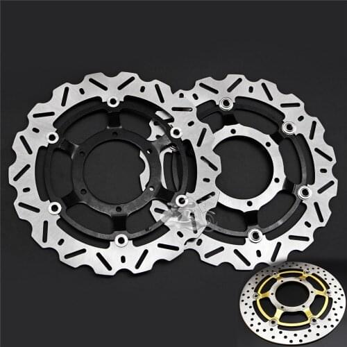 Floating Front Brake Disc Rotor For Motorcycle Honda VTX1800C VTX1800R VTX1800S VTX1800F VTX1800N VTX1800T 02-11