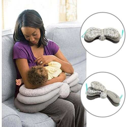 Baby Pillows Adjustable Model Cushion Infant Feeding Pillow Baby Care Multifunction Nursing Breastfeeding Layered Washable Cover