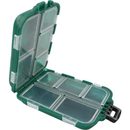 Portable Fishing Tackle Box Waterproof Plastic Fishing Lure Hook Rig Bait Storage Case Organizer Container Fish Lures Pesca