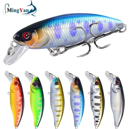 Hot Model Sinking Minnow Fishing Lures 53mm 4.5g Jerkbait Bass Pike Carkbait Wobblers Swimbait Professional Hard Bait