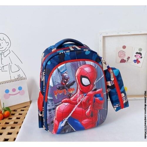 Disney Primary school student bag for school Frozen cartoon kindergarten princess 95 cars backpack girls backpack girl boy bag