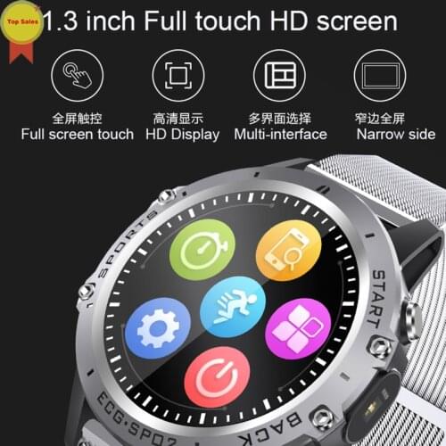 New ECG Smart Watch accurate PPG ECG 1.3"Full Touch HD Screen Multi sport Fitness Tracker Smart Bracelet for Men health watches