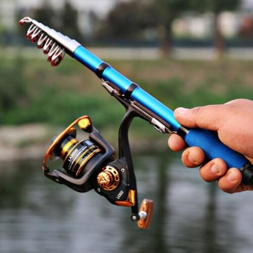 Fishing Rod Spinning Casting Lure Rod GRP Material Telescopic Light Weight Flexible Sea Saltwater Freshwater Boat Fishing