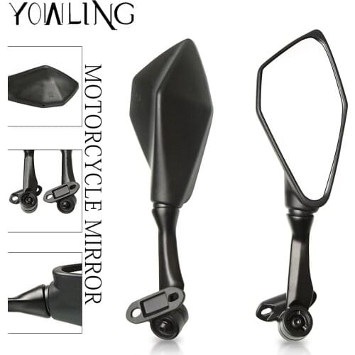 Motorcycle Mirrors Racing Sport Bike Rear View Mirror For Honda CBR1000RR CBR F4 F4i/RC51/ RVT1000 DD250E/300/350 HYOSUNG GT