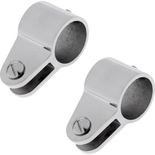 2pcs 22mm Yacht Boat Bimini Top Jaw Slide - Marine Grade 316 Stainless Steel