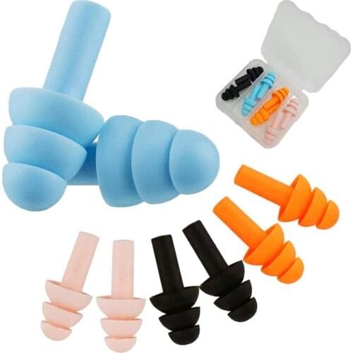 4Pairs Soft Foam Ear Plugs for Sleeping Noise Cancelling Anti Noise Snoring Sleeping Plugs use for sleep