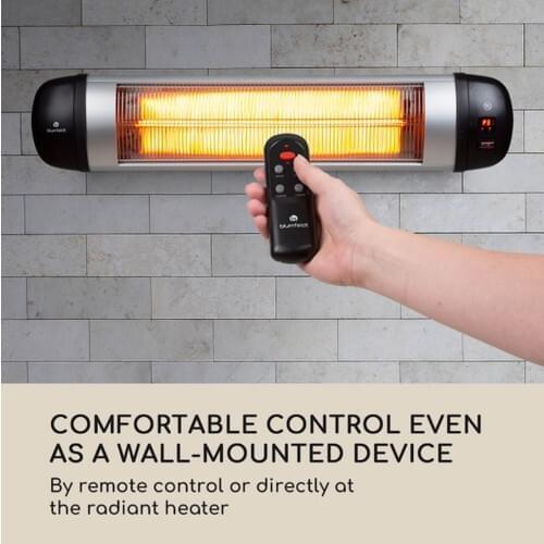 Blumfeldt Rising Sun 2500 W Pedestal Far Infrared Heater Blumfeldt