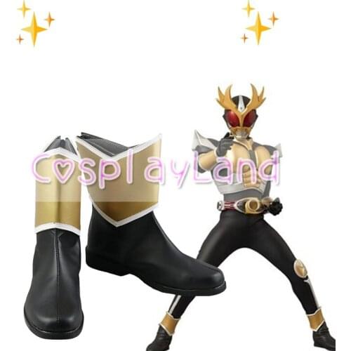 Kamen Rider Masked Rider Agit Cosplay Boots Shoes Men Shoes Costume Customized Accessories Halloween Party Shoes