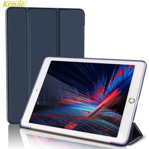 Kemile For iPad 2018 9.7 6th generation Case Trifold Smart Auto Sleep/Wake Lightweight Stand Cover For iPad 9.7 2017 Air 2 Case
