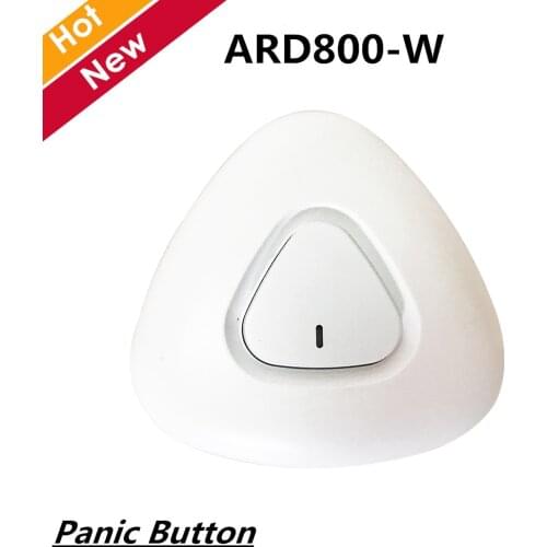 Dahua Panic Button ARD800-W Activation via One easy-to-use Button Integrated LED ABS plastic Wireless Alarms Detectors