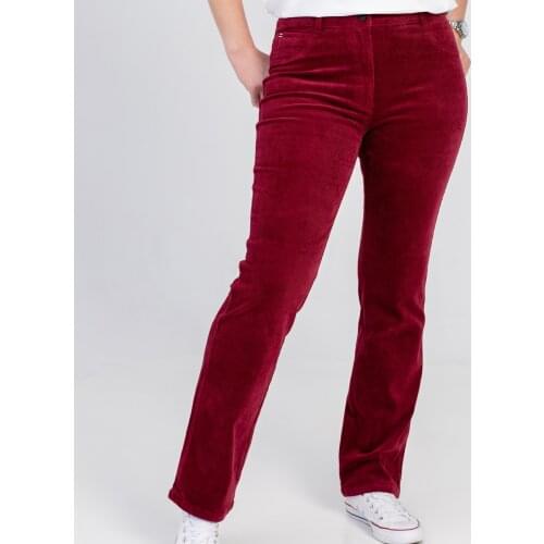 DE LUXE Women's Corduroy Trousers