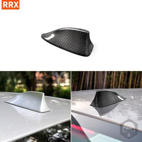 For BMW 5 Series F10 F11 F18 M5 7 Series F01 F02 2009 2010 2011 2012 2013 2014 Carbon Fiber Shark Fin Antenna Cover Accessories