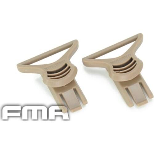 FMA Fast Helmet Goggle Swivel Clips Set 36mm for Side Rails Airsoft Mount Helmet Accessory 2pcs 312