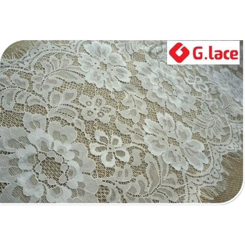 GLace 3M/Lot eyelash lace 2colour Wedding underwear eyelash lace DIY lace clothing dress accessory TX041
