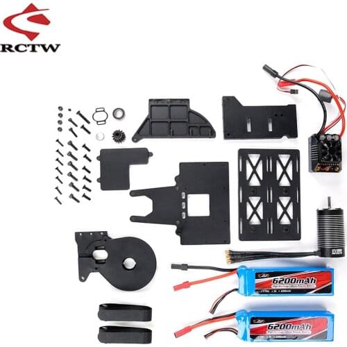Oil To Electricity Kit (Full Version) for 1/5 HPI ROFUN ROVAN KM Q-BAJA RC CAR Toys PARTS