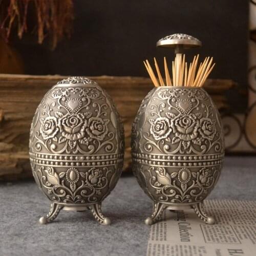 Metal bottle opener automatic toothpick holder toothpick box home decoration toothpick dispenser chinese wooden box YQT040