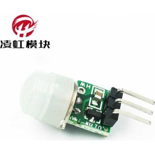 Miniature human body sensor module, PIR module, infrared module, pyroelectric human body infrared sensor module