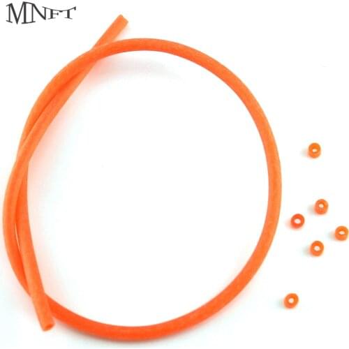 MNFT 10 PCS/Pack 2.5mm Diameter 30cm Rubber Tube for Visserijvlotter Seat leider Beschermen Karper Pellet Band Aas lokken