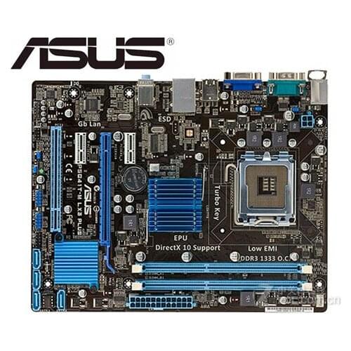 ASUS P5G41T-M LX3 Plus original motherboard mainboard DDR3 LGA 775 USB2.0 VGA 18GB G41 used desktop motherboards