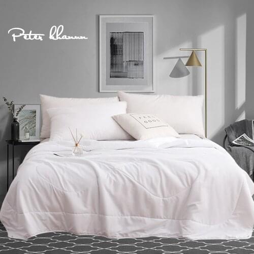 Peter Khanun Anti-Mite Fiber Duvet Comforter Down Alternative Duvet Quilted Quilt All Season Microfiber Blanket C02