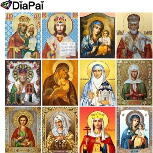 DIAPAI 100% Full Square/Round Drill 5D DIY Diamond Painting "Religious figure" 3D Embroidery Cross Stitch Home Decor