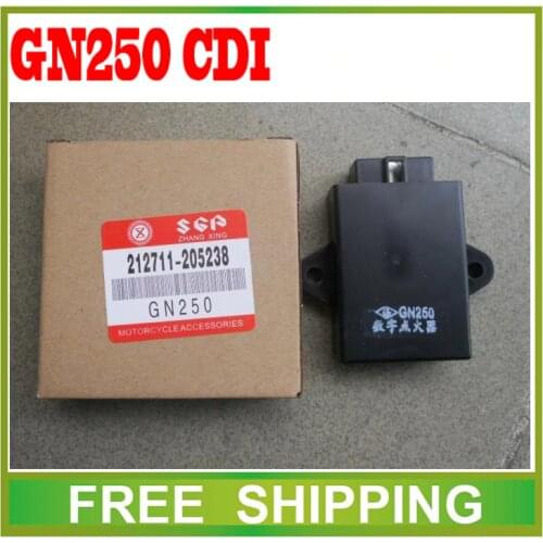 Motorcycle GN250 TU GN 250 Digital Ignition Control Module CDI Box UNIT 6pin plug 250cc accessories free shipping