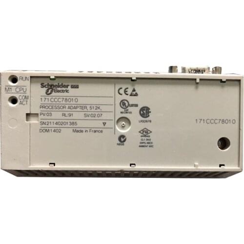 Schneider Electric 171CCC78010 TSX Momentum Processor Adapter Used In Good Condition