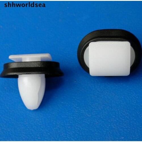 Shhworldsea auto plastic fastener Decorative strips fixed card buckle for FIAT 71728806 for CITROEN PEUGEOT 856543