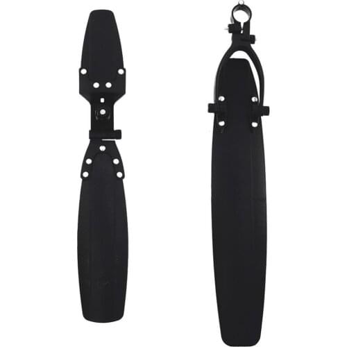 1 Pair Bicycle Mountain Bike MTB Front Rear Fenders Mudguards Splash Guards