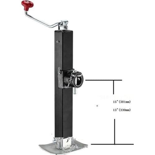 8000LB/3.6T 710MM Trailer jacks,ATV UTV racks, foot braces, trailer fittings