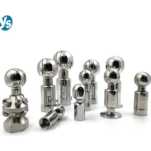 360degree 1" rotating tank washing nozzle,1/2" female thread tank cleaning nozzle SS316 rotating tank cleaning CIP nozzle