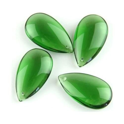 38mm K9 Crystal Prism Ornament Pendants Mix Color Feng Shui Glass Parts Accessories For Chandeliers