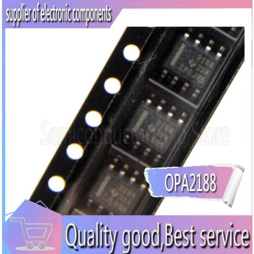 5PCS original OPA2188AIDR OPA2188 2188 operational amplifier SOP8 new imported spot