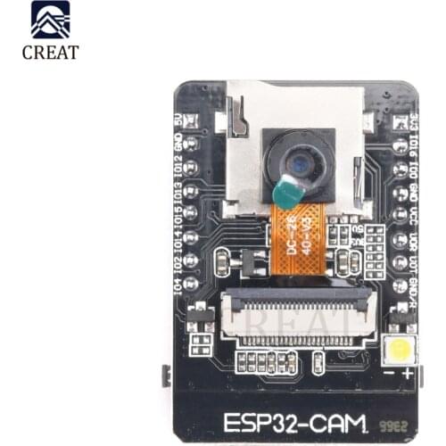 ESP32-CAM-MB ESP32 CAM WIFI Bluetooth Development Board with OV2640 Camera MICRO USB to Serial Port CH340G 4.75V-5.25V Nodemcu