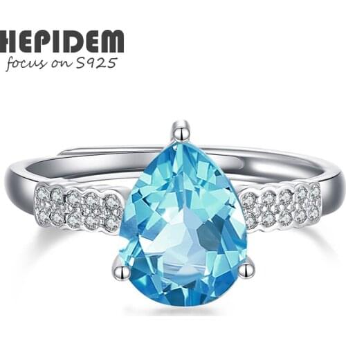 Кольца с полудрагоценными камнями Hepidem China At AliExpress