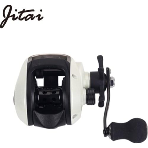 JITAI Brand China Baitcasting Fishing Reel 9+1 Ball Bearing Gear Ratio 6.4:1 Aluminum Handle EVA Knob Bait Casting Fishing Wheel