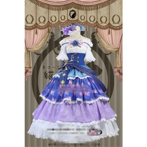 Love live UMI SONODA ball awaken cosplay costume party dress Halloween uniform Free Shipping