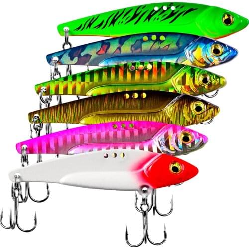 Metal Vib Lures 5G-20G Fishing Lure vivid Vibrations Spoon Isca Hard Bait Bass Cicada Crankbait VIB Swimbait Wobbler Spinner