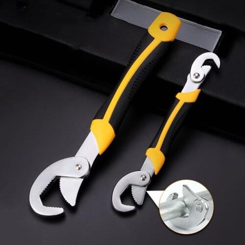 Universal Wrench Set Pipe Pliers German Plum Wrench 2pcs Uniserval Spanner Adjustable Portable Torque Ratchet Wrench Repair Tool